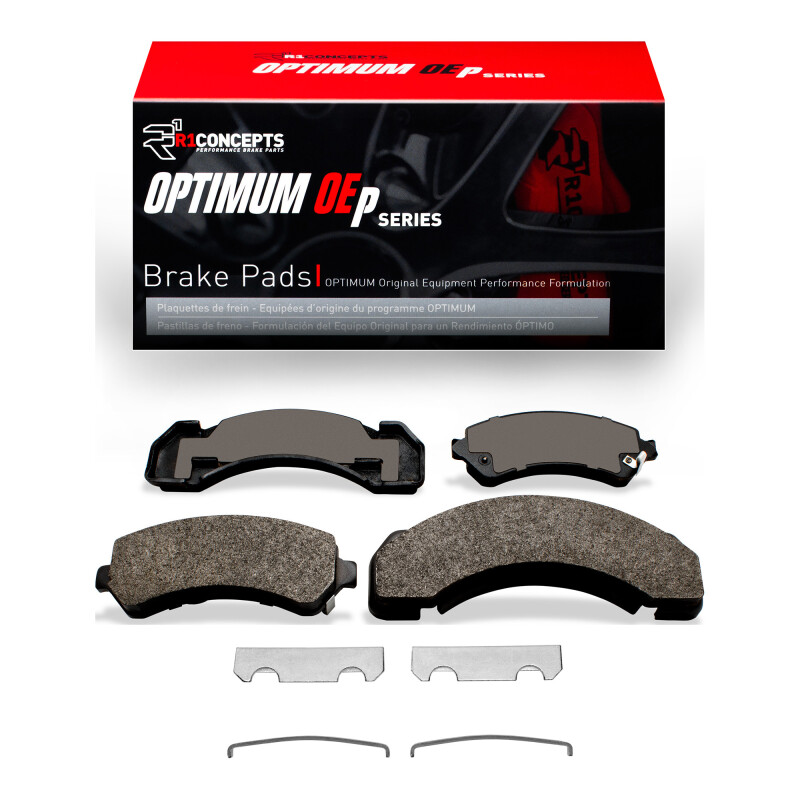 Chevrolet P30 Brake Pads - Front/Rear - R1 Concepts - Optimum OE - `97-`12